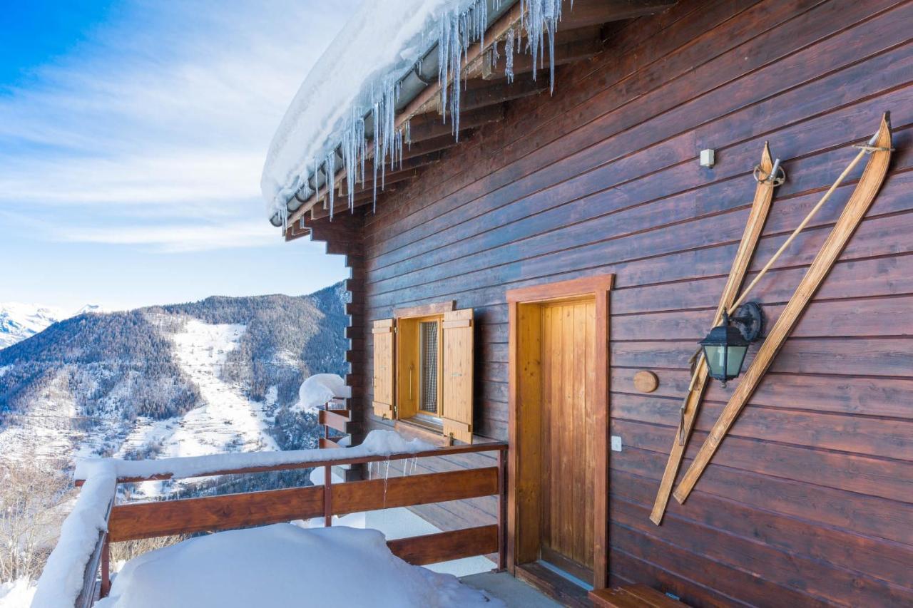Chalet L'Ange La Tzoumaz Exterior foto